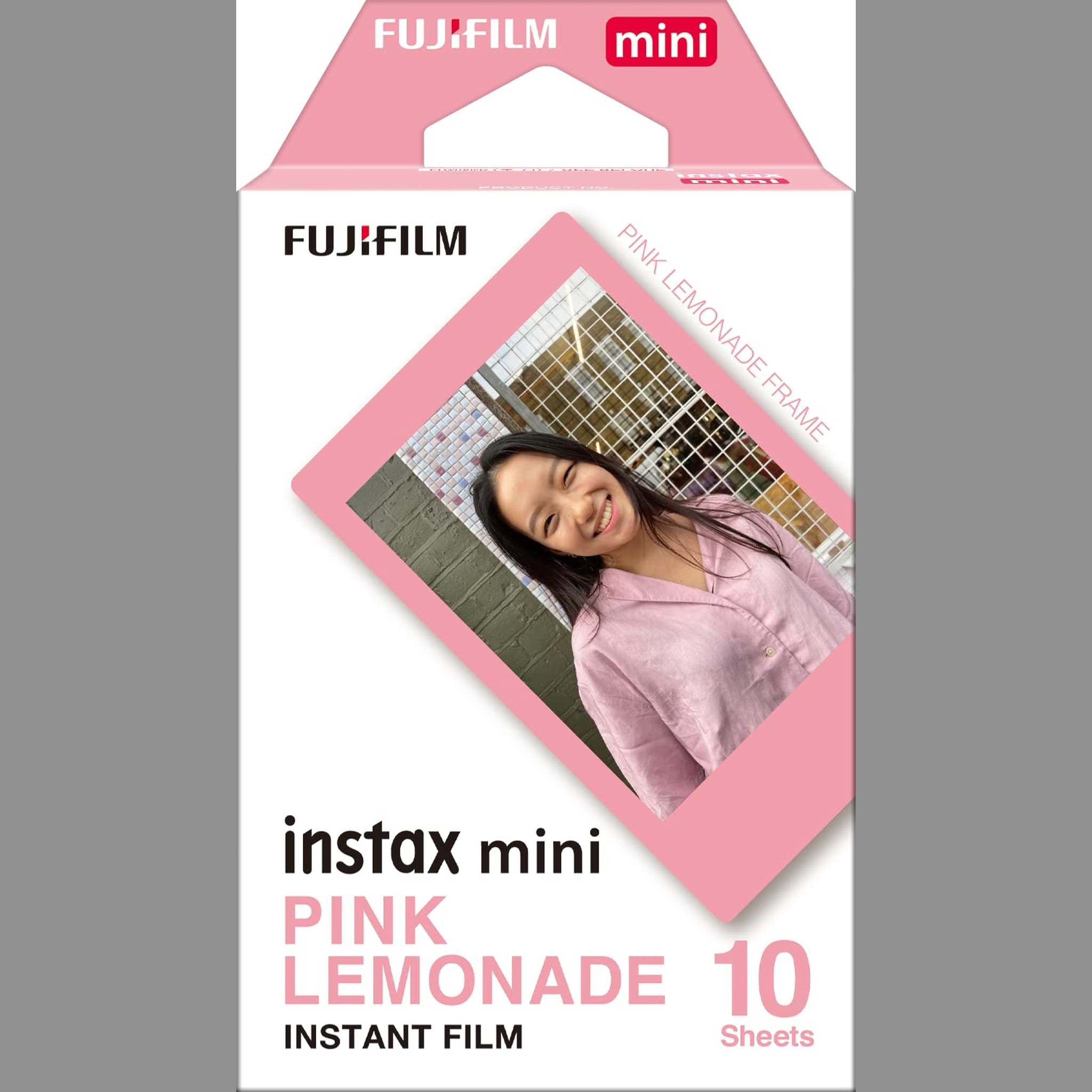 FUJIFILM Instax Mini Pink Lemonade Film - 10 Exposures