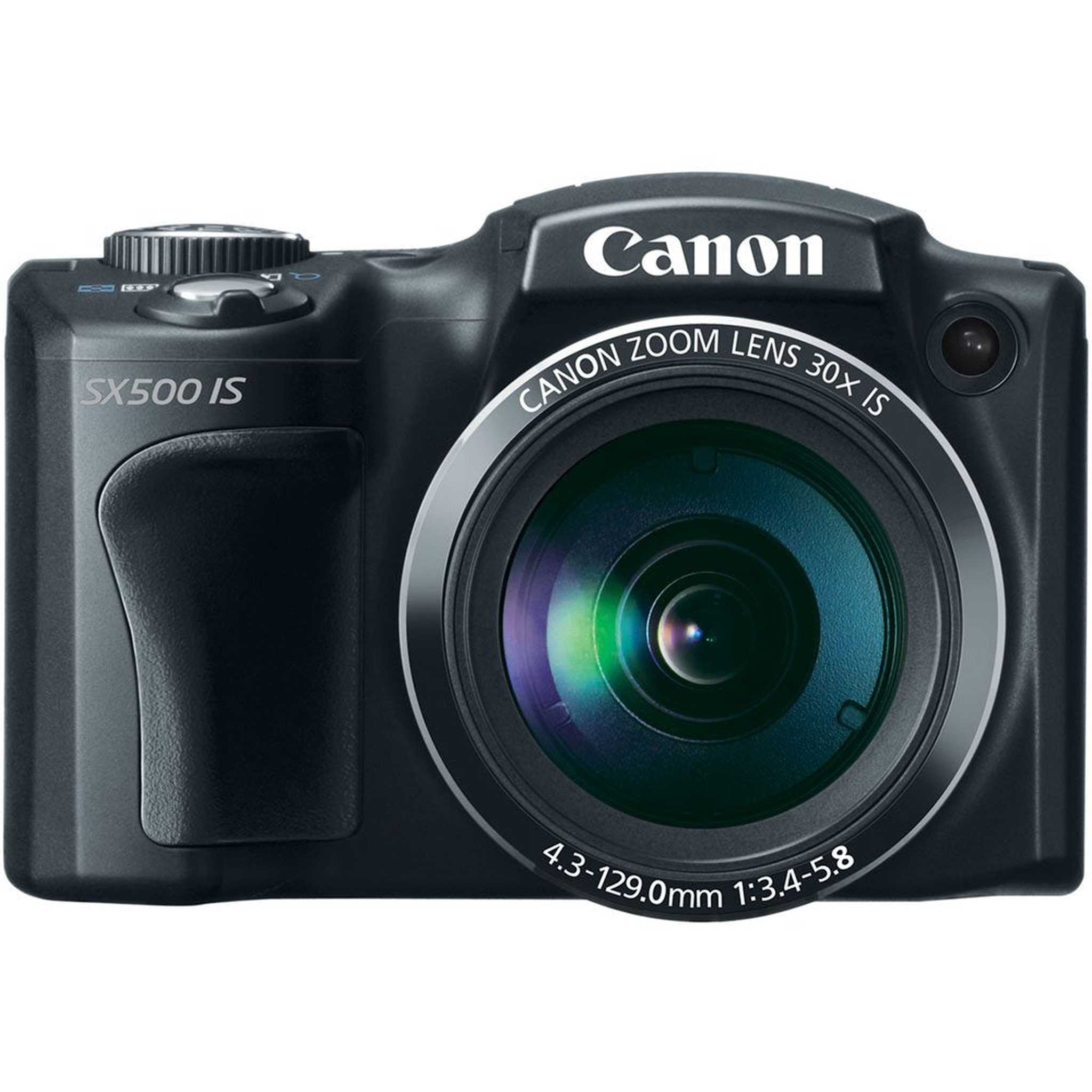Canon PowerShot SX500 IS Digital Camera 16 MP - Used Canon