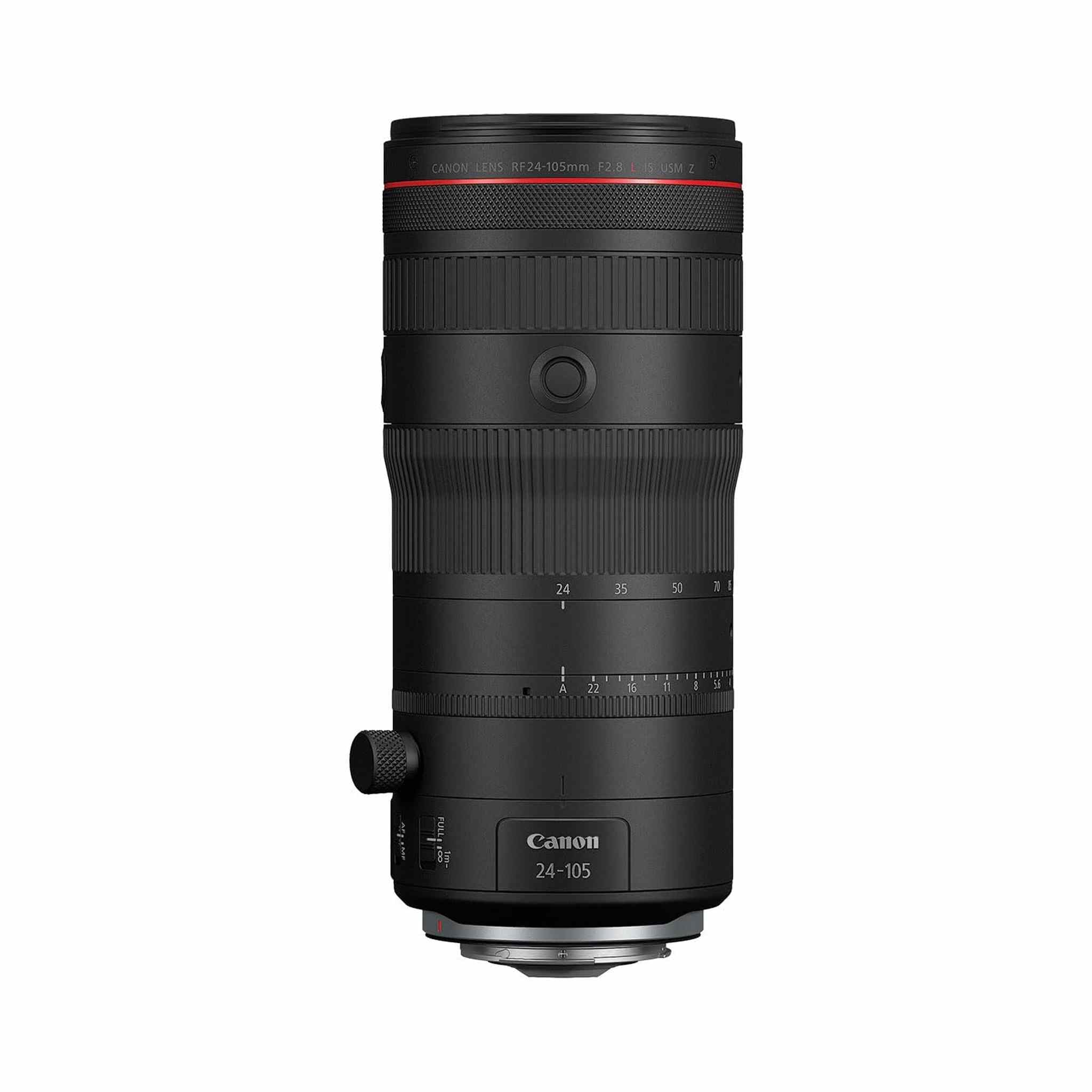 Canon RF24-105mm F2.8 L USM Z Standard Zoom Lens, Mirrorless, Full-Frame Coverage, Close-Focusing, Outstanding Handling, for Events, Photojournalism, Portraiture, Studio Work & Video Creation, Black