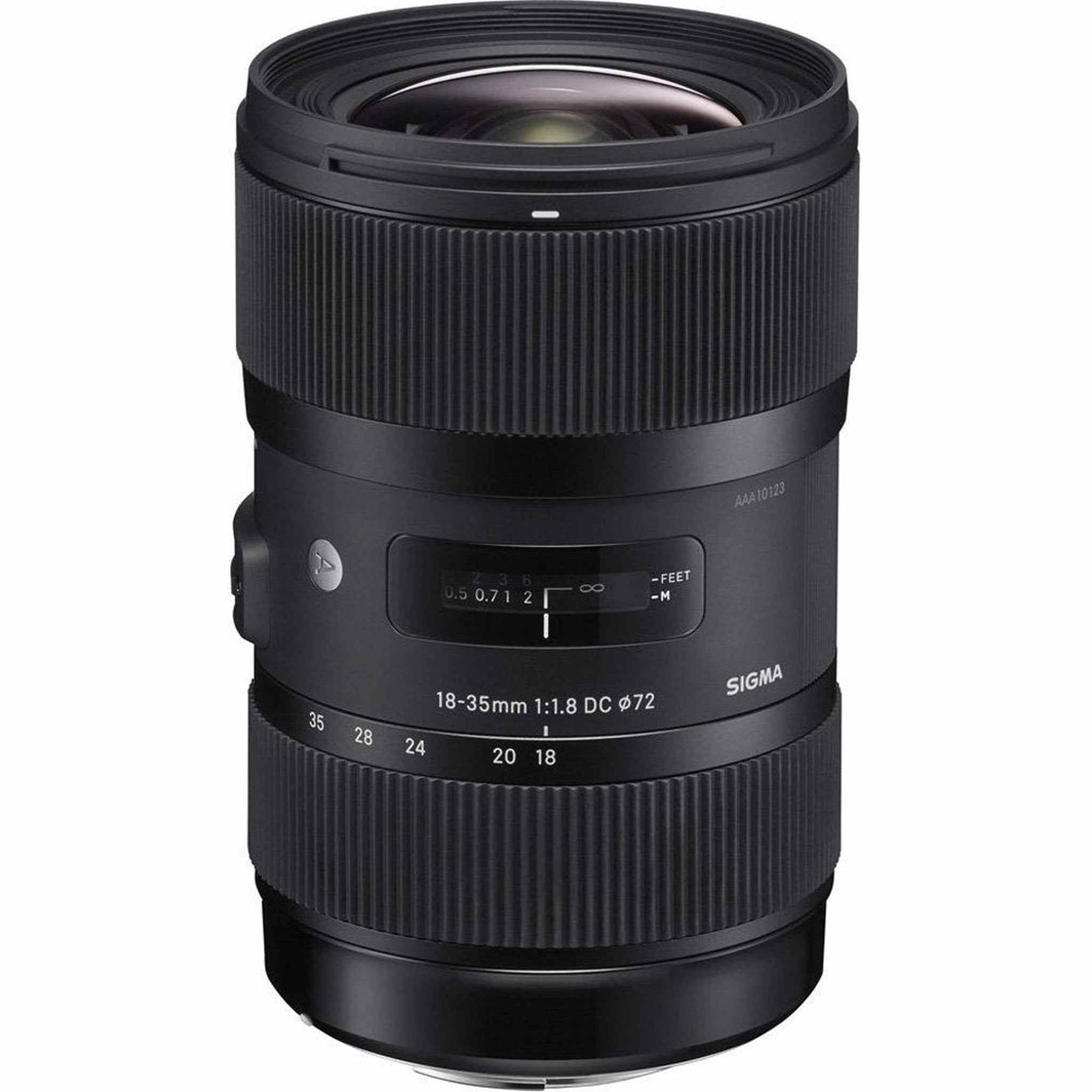 Sigma 18-35mm F/1.8 DC HSM Lens for Canon APS-C DSLR Cameras Renewed - Reconditioned Sigma