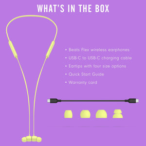 Beats Flex Wireless Earbuds - 12hr Battery, Microphone Asst Colors -