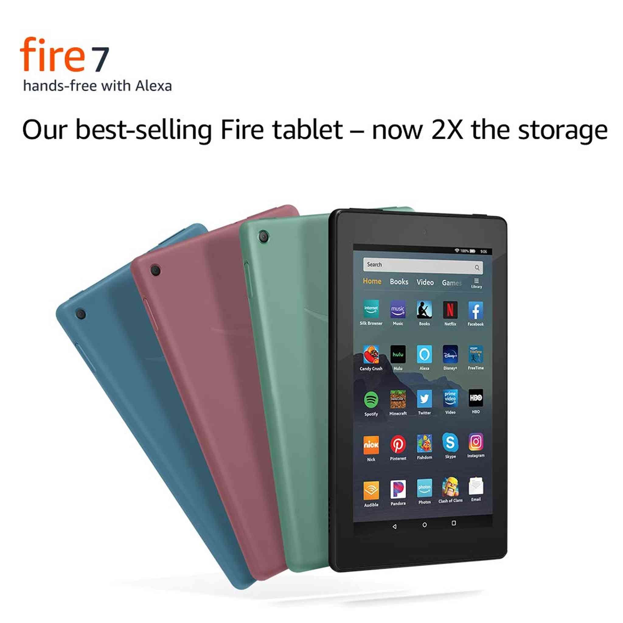 Fire 7 Tablet 7" display, 16 GB - Plum - Used Amazon