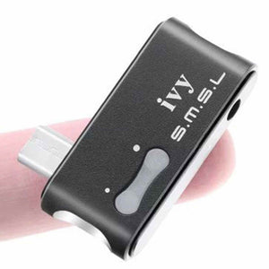 SMSL IVY DAC MINI Portable Audio Digital to Analog Converter, AMP Headphones Amplifier USB Input Support OTG only for Android Cellphones Black S.M.S.L