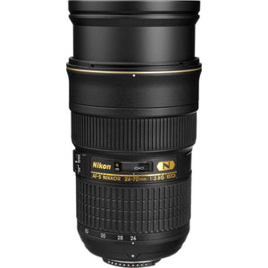 NIKON 24-70MM F/2.8G ED AF-S Lens + Deluxe Lens Cleaning Kit Value Bundle Nikon