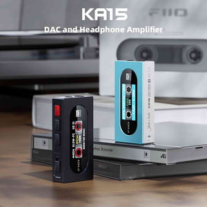 FIIO KA15 Portable DAC and Headphone Amplifier Black