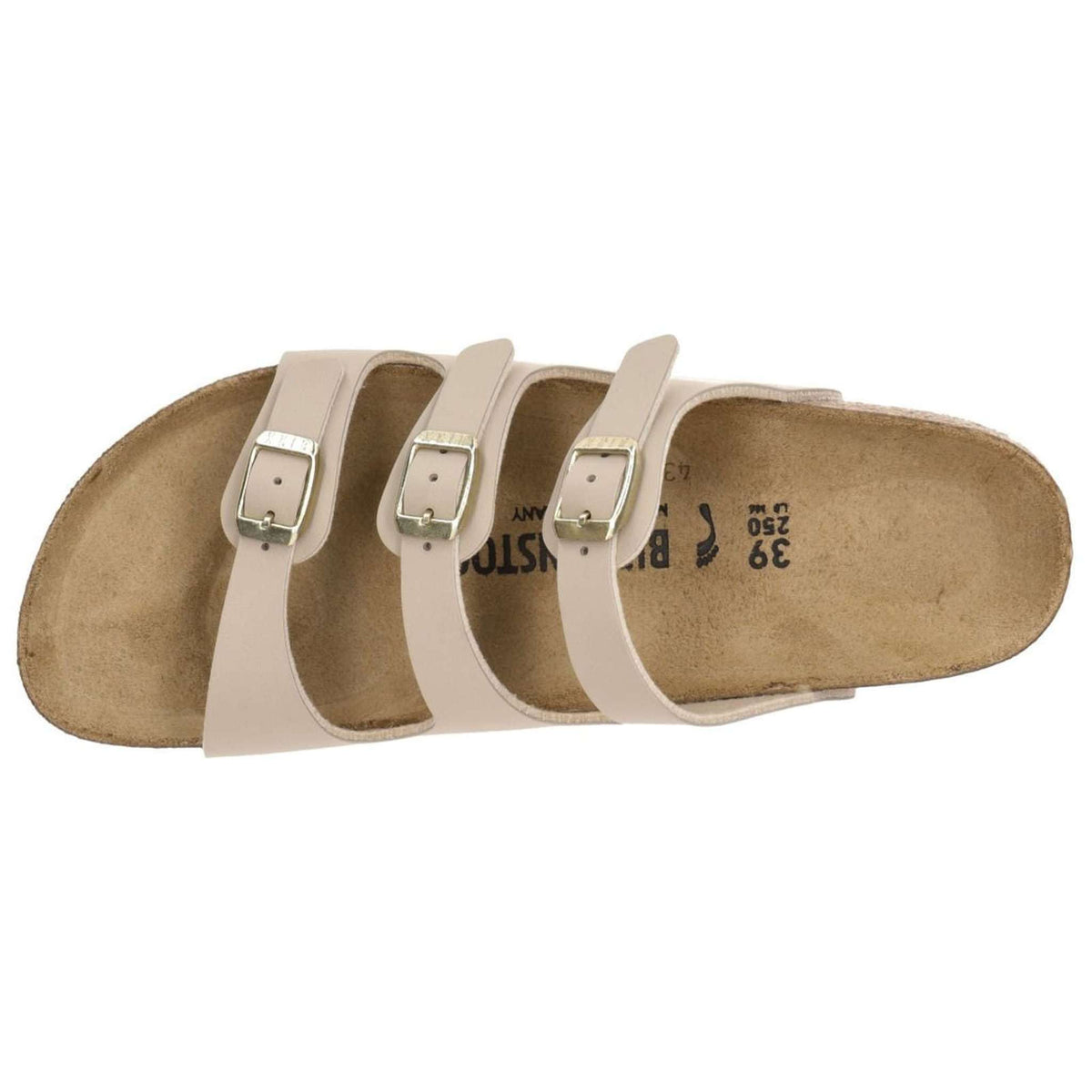 Birkenstock Unisex Florida BS Birko-Flor Sandcastle Sandals 9 W / 7 M US