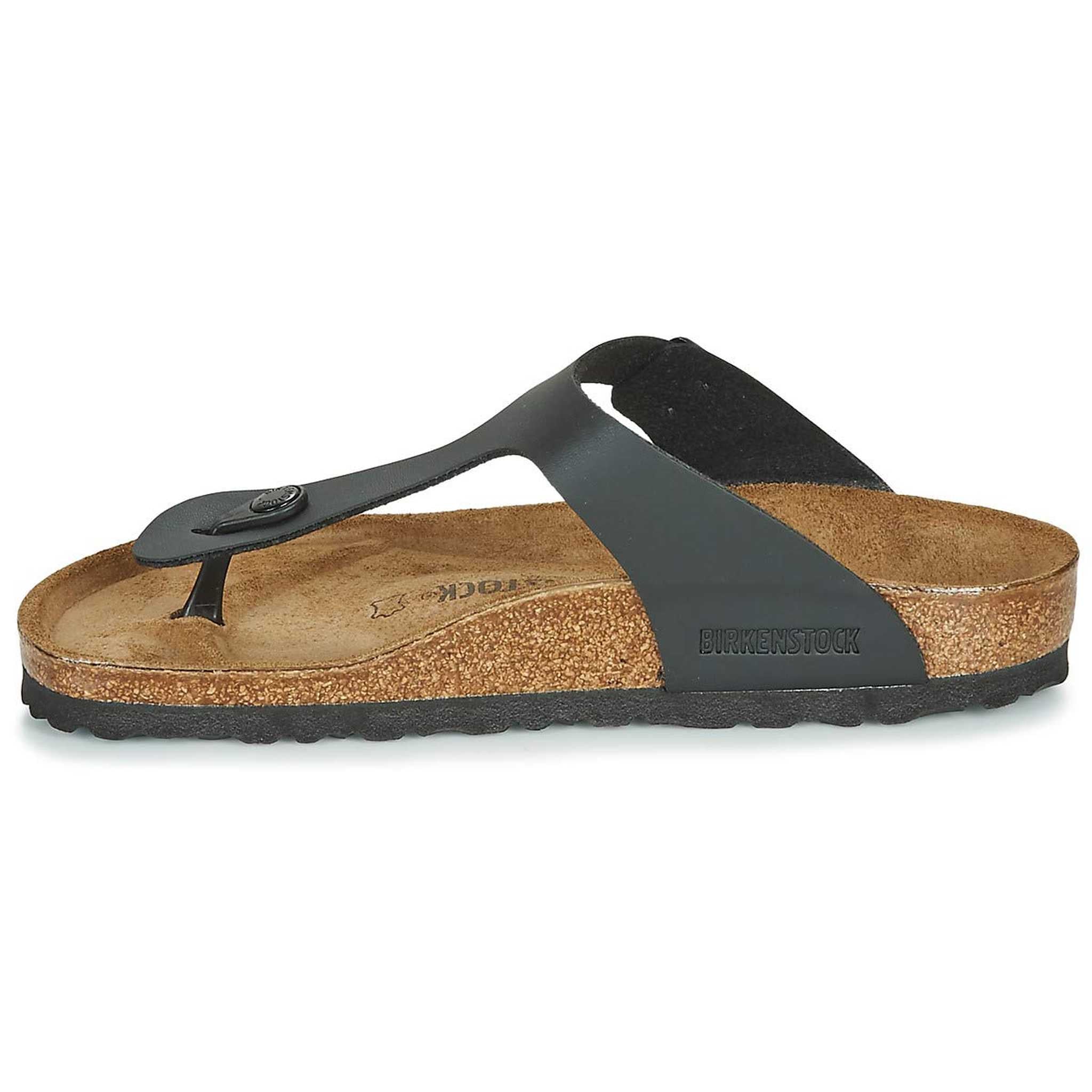 Birkenstock Women's Flip Flop Sandals, Metallic Silver Birko Flor, 7 Birkenstock