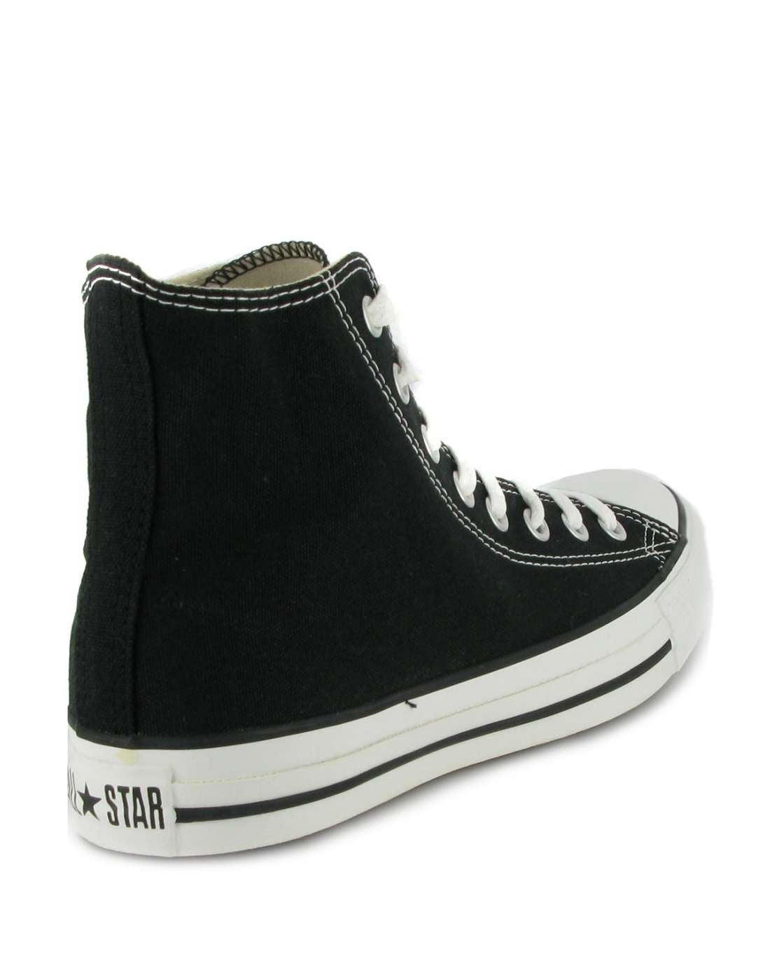 Converse Chuck Taylor All Star Core Hi, Monochrome Black, Men's 9.5, Women's 11.5 Medium