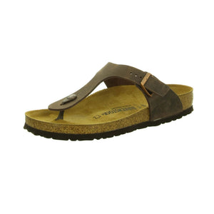 Birkenstock Women's 743831 Style Gizeh Sandal, Habana Brown, 39