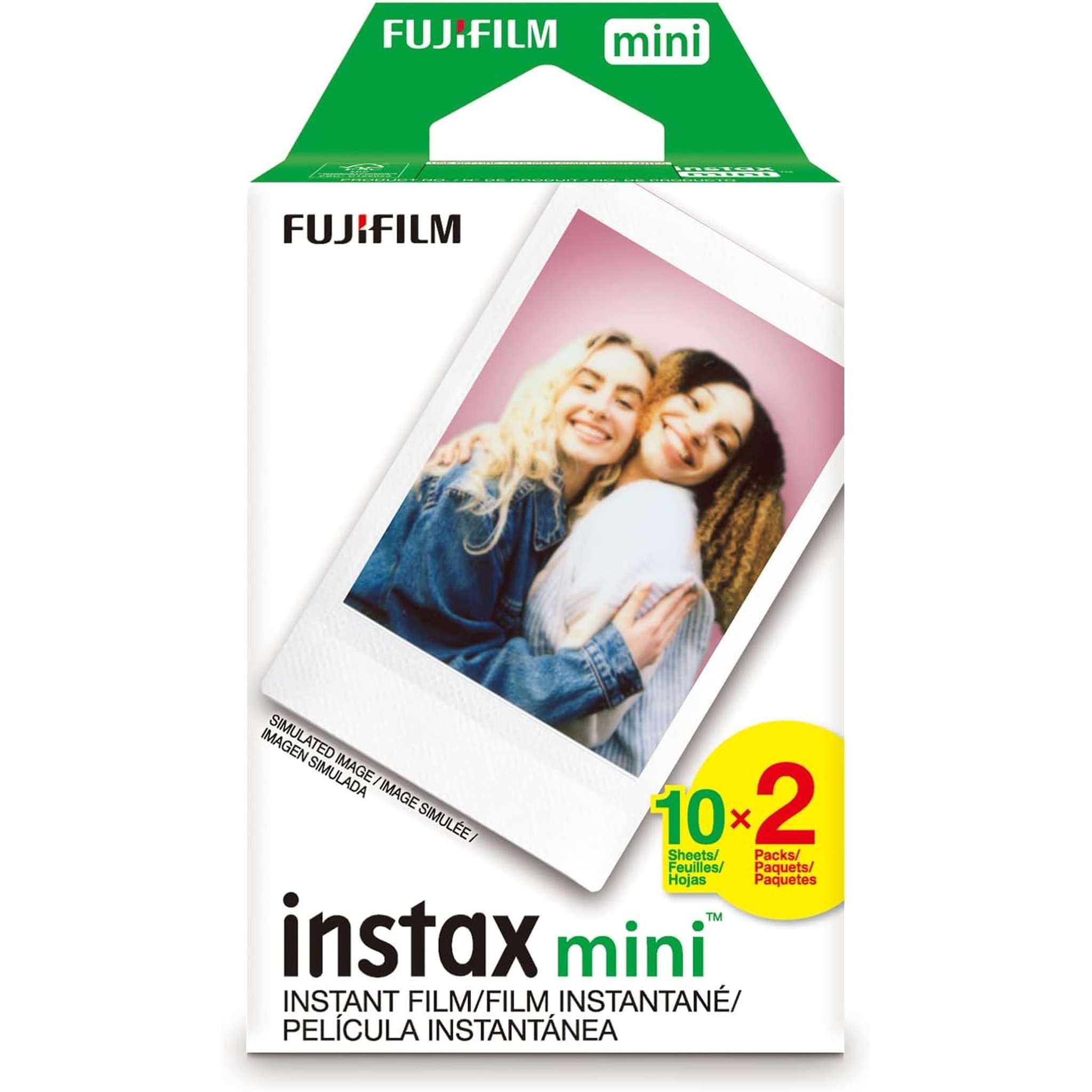 Fujifilm INSTAX Mini Instant Film Twin Pack White Fujifilm