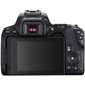 Canon EOS 250D / Rebel SL3 DSLR Camera with 18-55mm Lens Black + Creative Filter Set, EOS Camera Bag + Sandisk Ultra 64GB Card