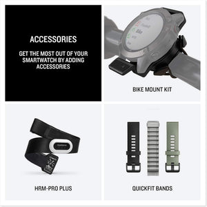 Garmin tactix® 8 47mm, AMOLED Display, Premium Tactical GPS Smartwatch, Includes Applied Ballistics Ultralight™ Solver