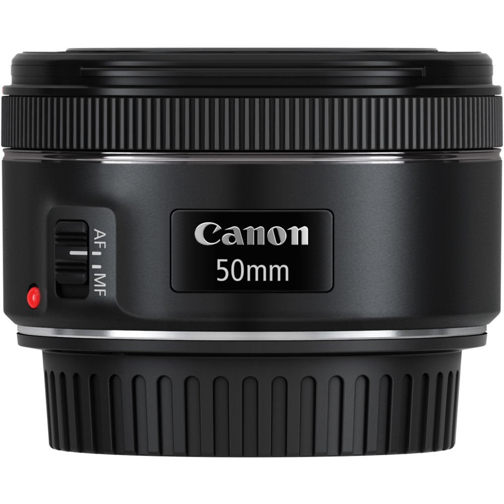 Canon EOS 6D Mark II DSLR Camera With 50mm 1.8 STM Lens + Professional Battery Grip + 4PC Macro Filter Kit + LED Kit Pro Bundle