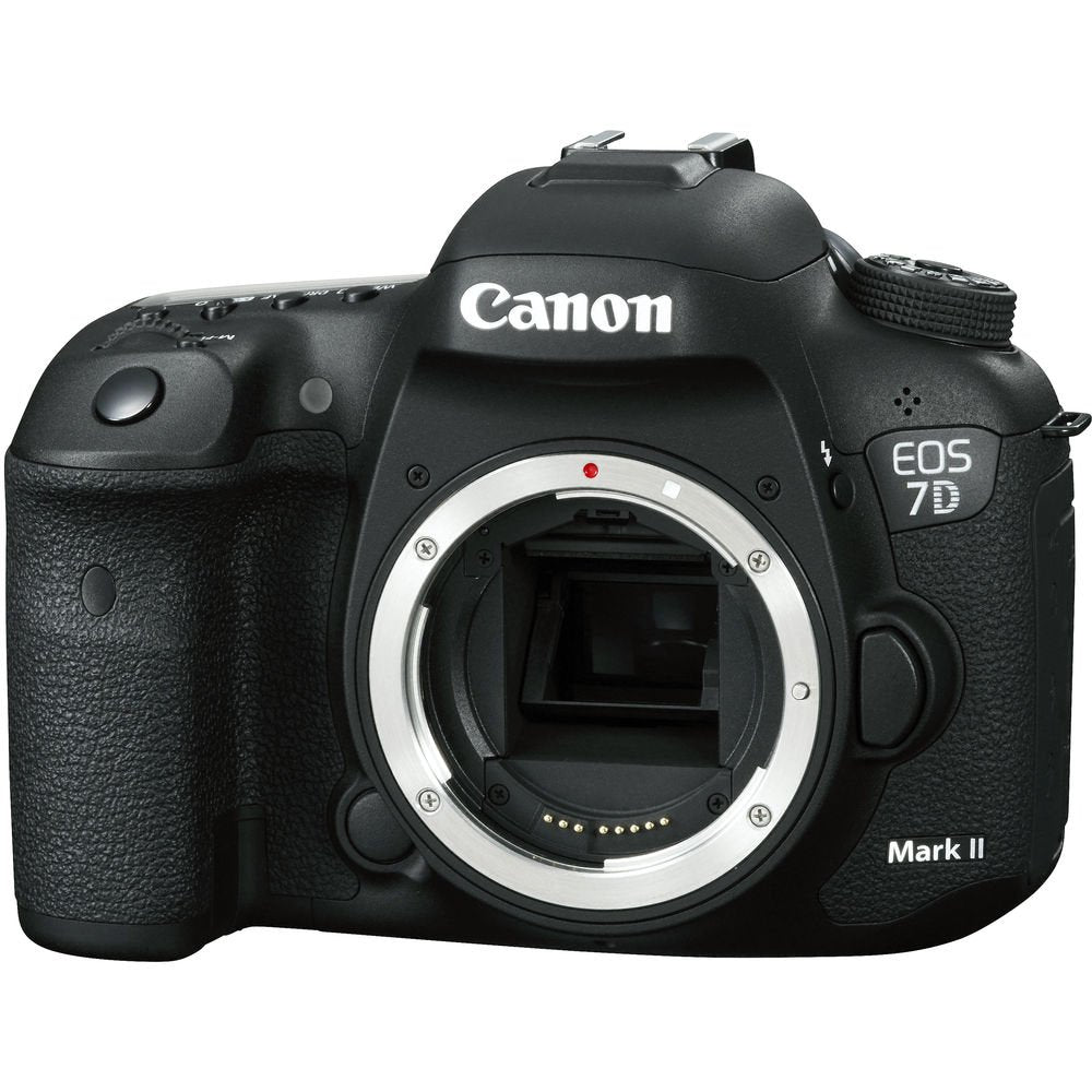 Canon EOS 7D Mark II DSLR Camera (Body) - 32GB Mem., Flash, Care Kit