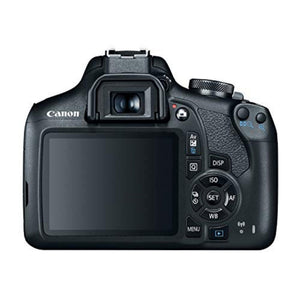Canon EOS Rebel T7 DSLR Camera EF-S 18-55mm f/3.5-5.6 is II Lens Kit, 24.1 Megapixel CMOS APS-C Sensor, Full HD Videos, Built-in Wi-Fi, Beginner Photographers, Digital Camera, Black