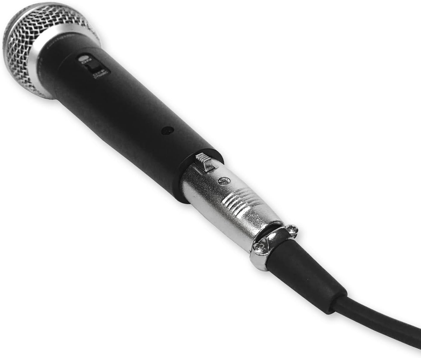 Dynamic Microphone Compatible With Interface. Set Comes With Cable & Case. Hyper Cardioid Mic With Tone Quality And On Off Switch