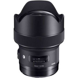 Sigma 14mm f/1.8 DG HSM Art Lens for Canon EF 450954 and Cleaning Accessories Bundle Sigma
