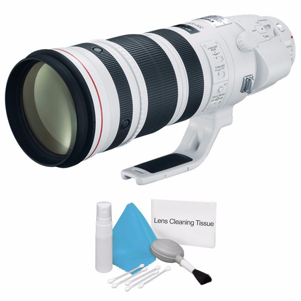 Canon EF 200-400mm f/4L is USM Lens (International Model) + Deluxe Cleaning Kit Base Bundle