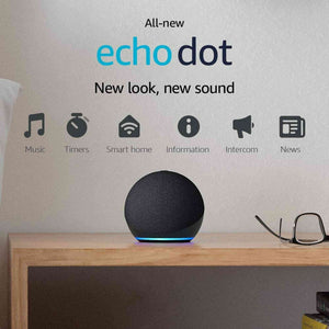 All-new Echo Dot 4th Gen, 2020 release | Smart speaker with Alexa | Charcoal Amazon