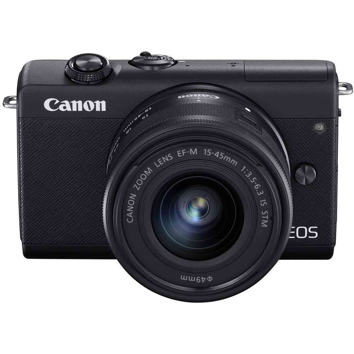 Canon EOS M200 EF-M 15-45mm is STM Kit Black Renewed - Reconditioned