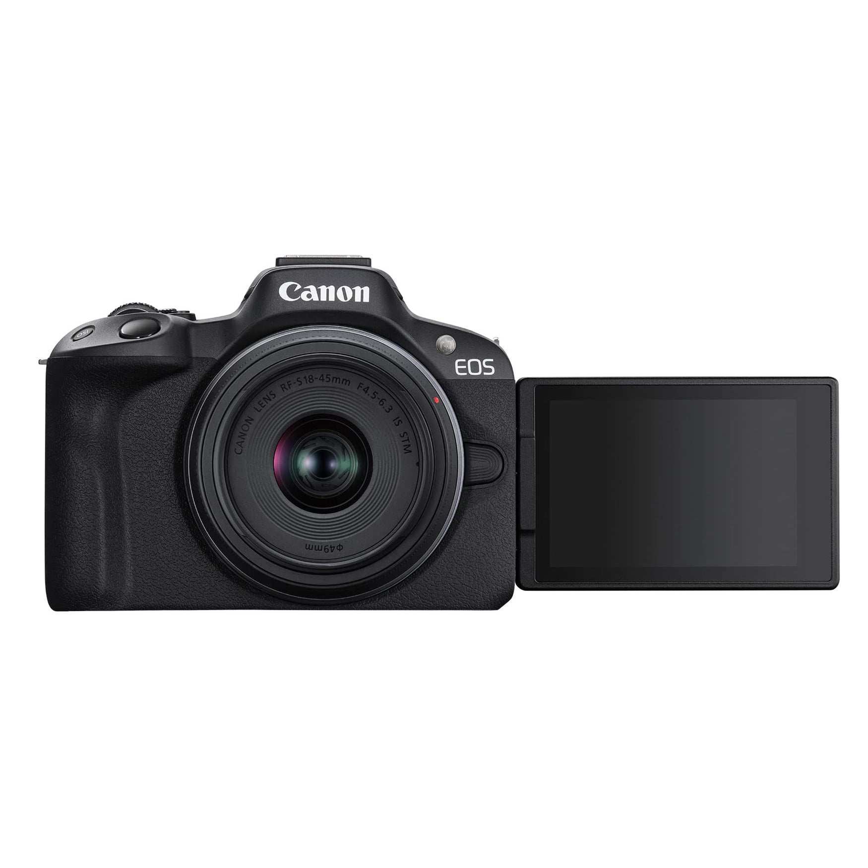 Canon EOS R50 Mirrorless Camera with 18-45mm and 55-210mm Lenses+ 64GB Card + Bag + Charger + More