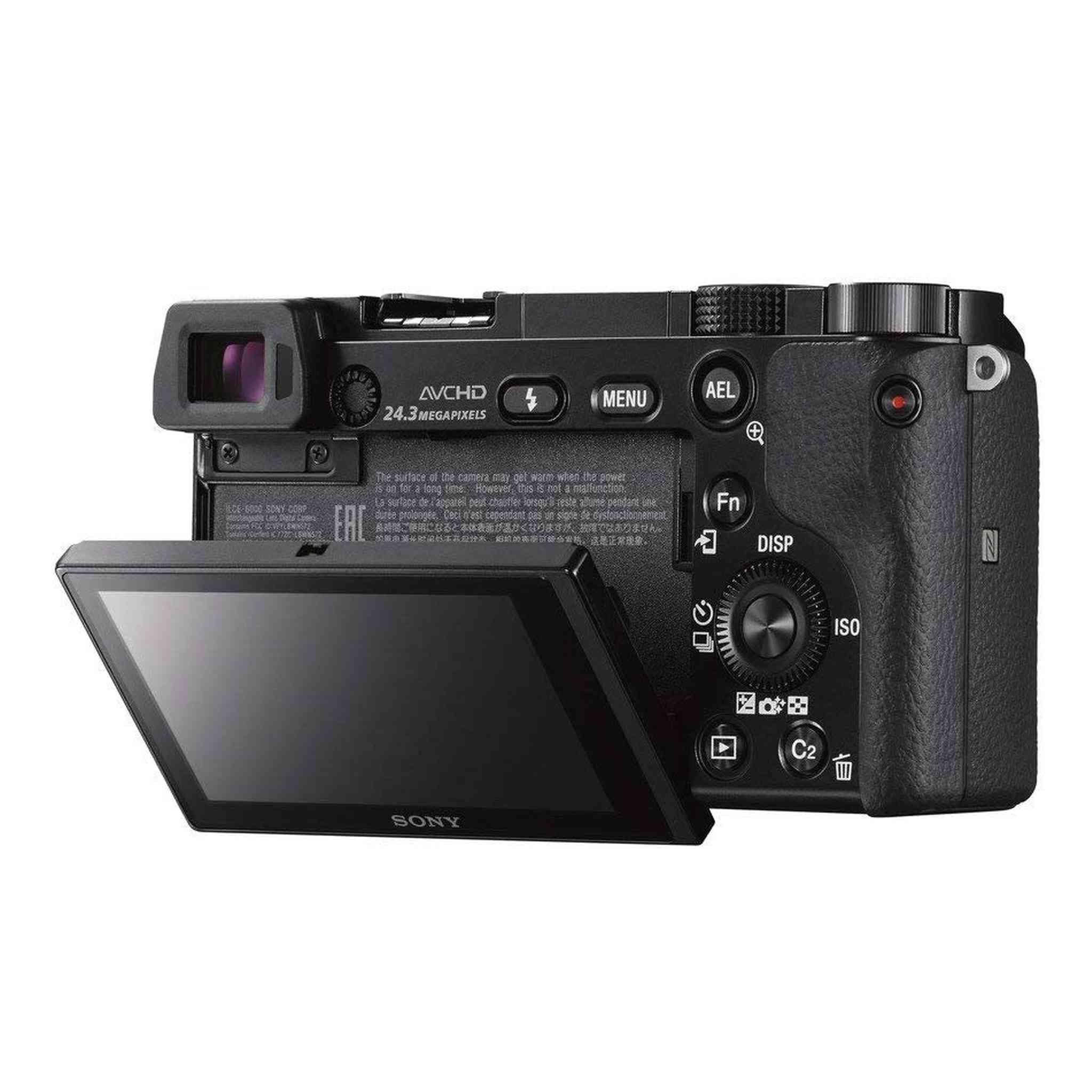 Sony Alpha a6000 Mirrorless Digital Camera w/ 16-50mm and 55-210mm Power Zoom Lenses - Reconditioned Sony