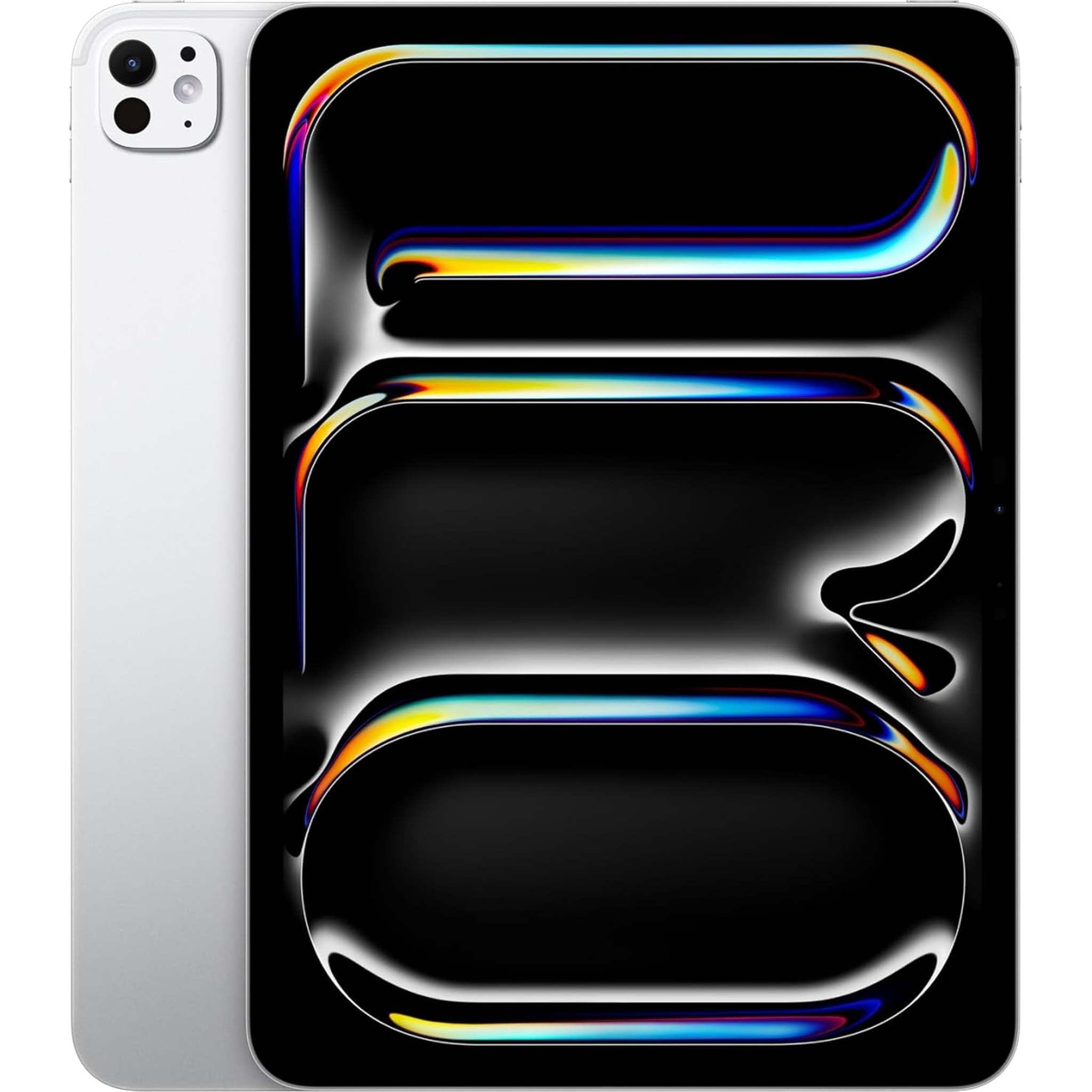 Apple iPad Pro 11-Inch M4 : Ultra Retina XDR Display, 512GB, Landscape 12MP Front Camera/12MP Back Camera, LiDAR Scanner, Wi-Fi 6E, Face ID, All-Day Battery Life - Space Silver Apple