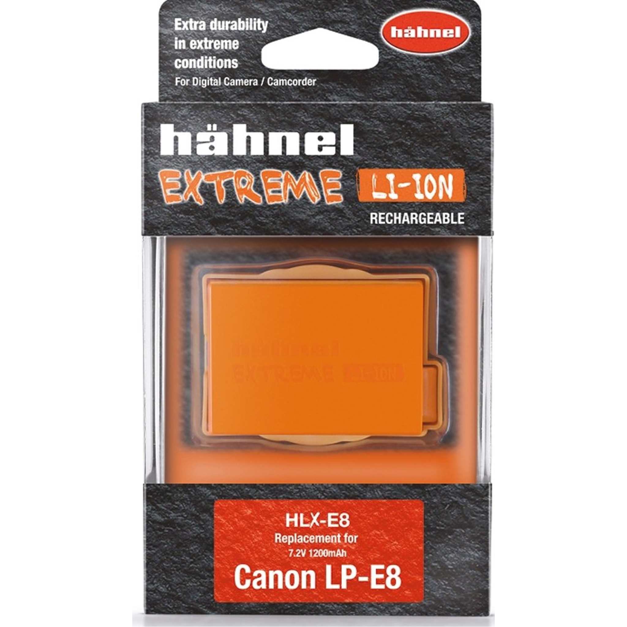 Hahnel HLX-E8 Extreme Li-Ion Battery Orange Hahnel