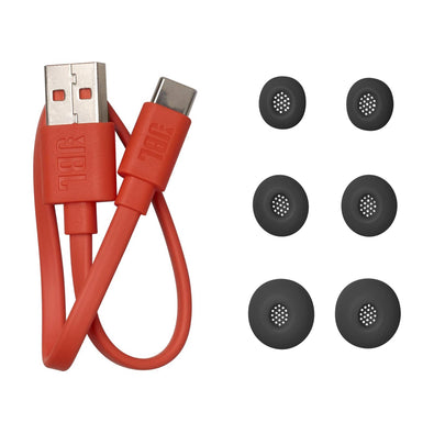 JBL Live Buds 3 - True Wireless Noise-Cancelling Bud-Type Earbuds Black