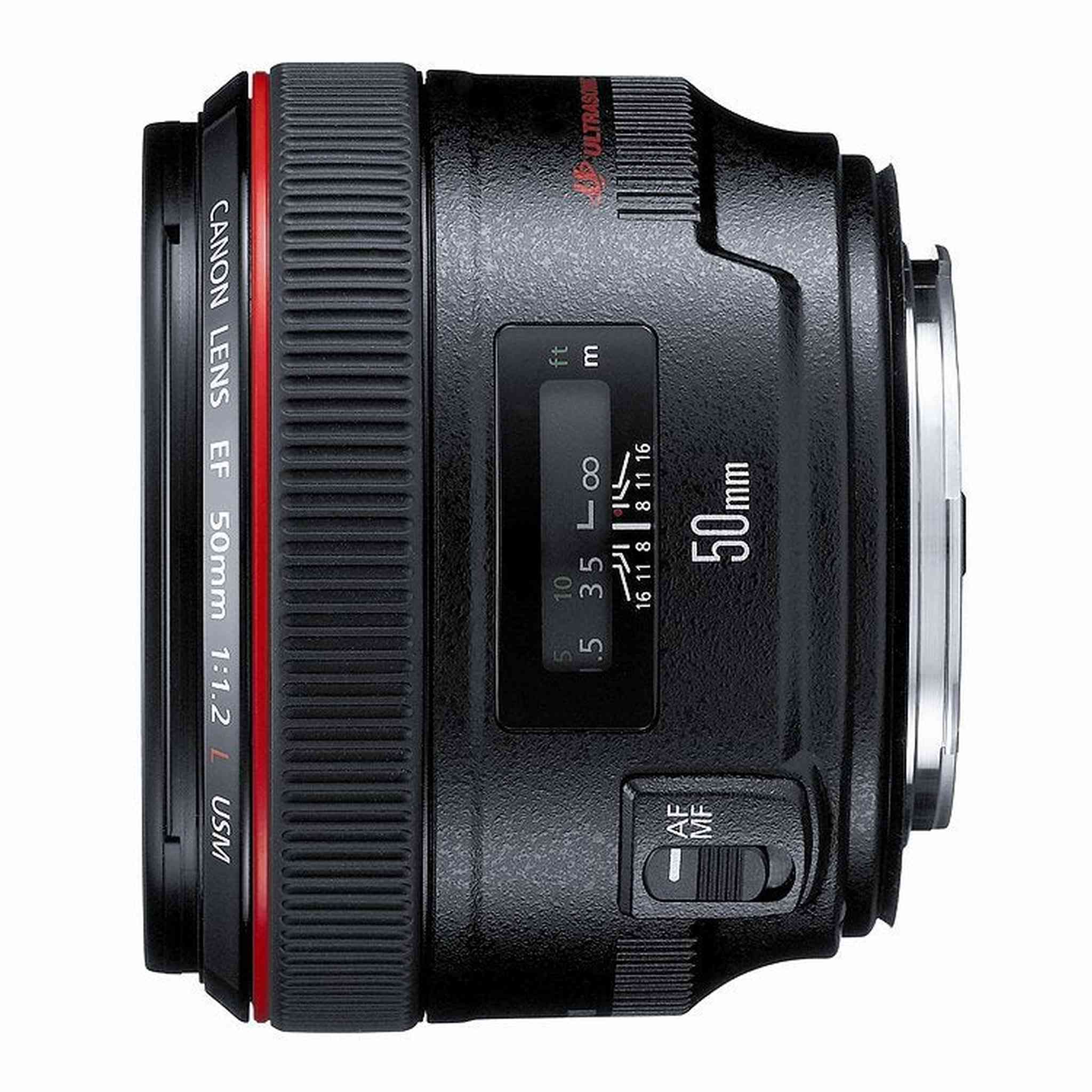 Canon EF 1257B002 50mm f/1.2 L AF USM Lens - Used Canon