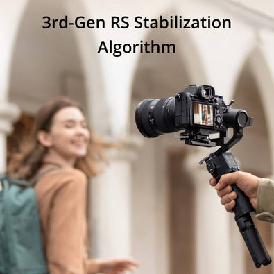 DJI RS 3 Mini, 3-Axis Mirrorless Gimbal Lightweight Stabilizer for Canon/Sony/Panasonic/Nikon/Fujifilm, 2 kg 4.4 lbs Tested Payload, Bluetooth Shutter Control, Native Vertical Shooting