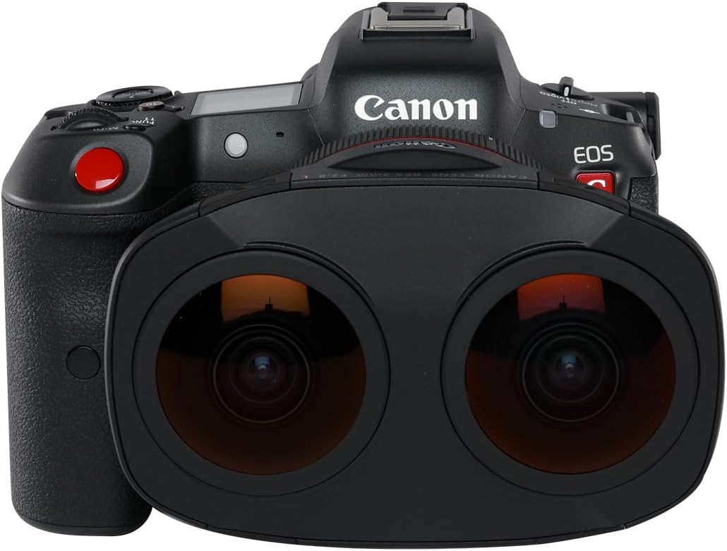 Canon VR Content Creator Kit - EOS R5 C Full-Frame Hybrid Camera and RF5.2mm F2.8 L Dual Fisheye Lens