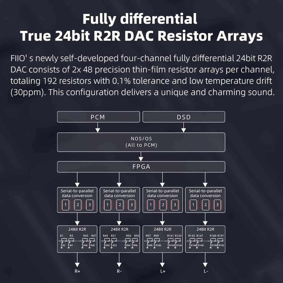 FIIO K11 Compact Desktop R2R Architecture DAC and Headphone Amplifier Black