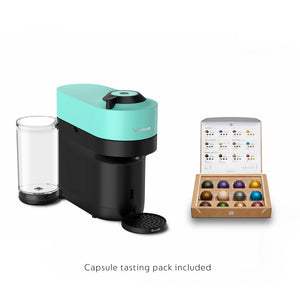 Nespresso Vertuo Pop+ Coffee and Espresso Maker by Breville, Aqua Mint