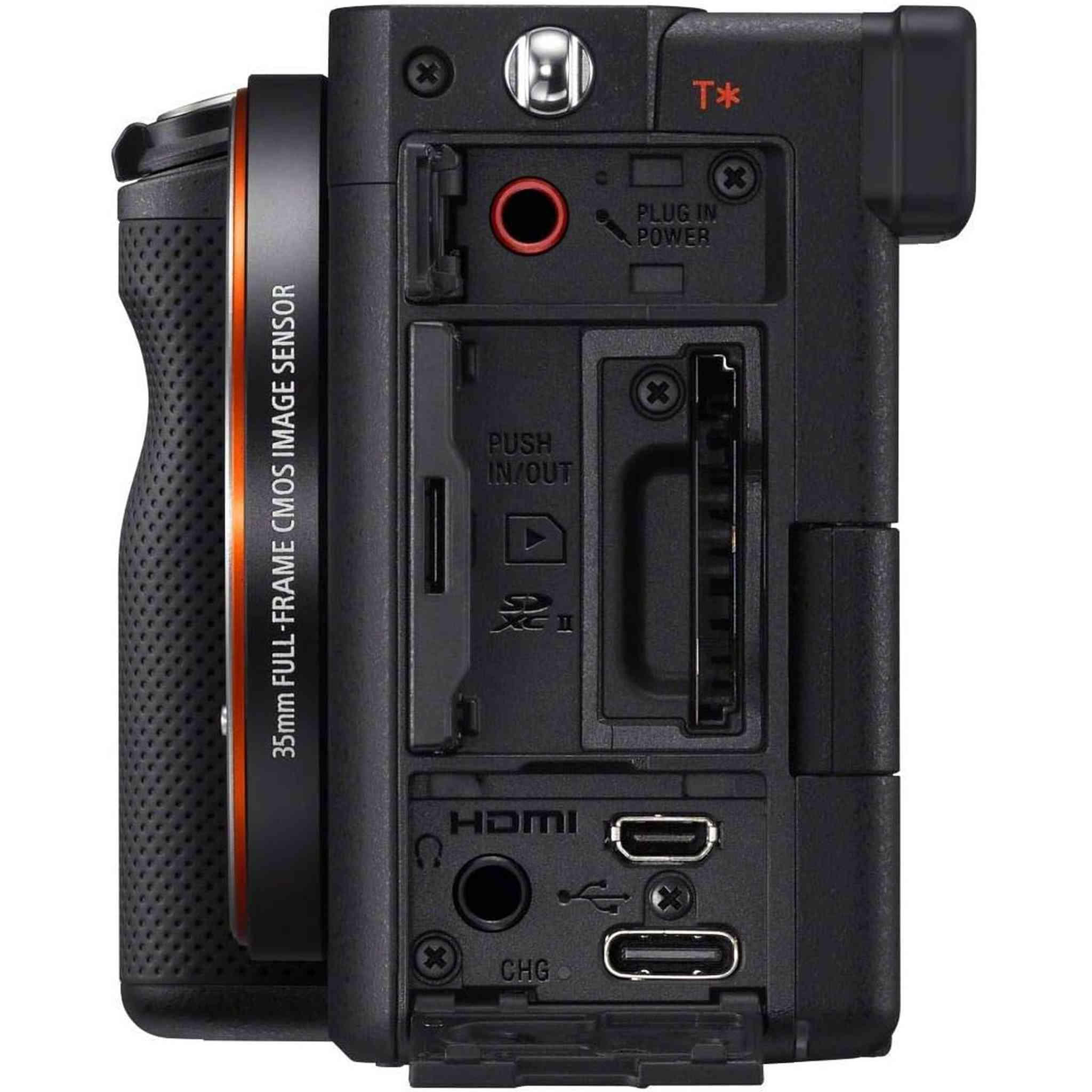 Sony Alpha 7C Full-Frame Mirrorless Camera - Black ILCE7C/B - Reconditioned Sony