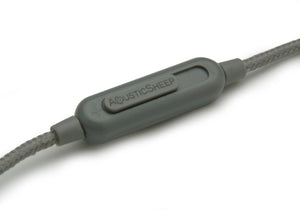 RunPhones Microphone Headphones Orange Exuberance, Small