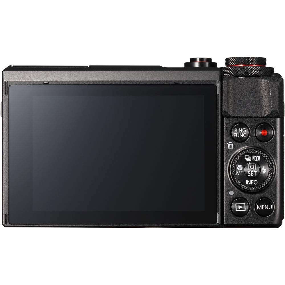Canon PowerShot G7 X Mark II Point and Shoot Digital Camera + Extra Battery + Digital Flash + Camera Case + 128GB Class Card Pro Bundle