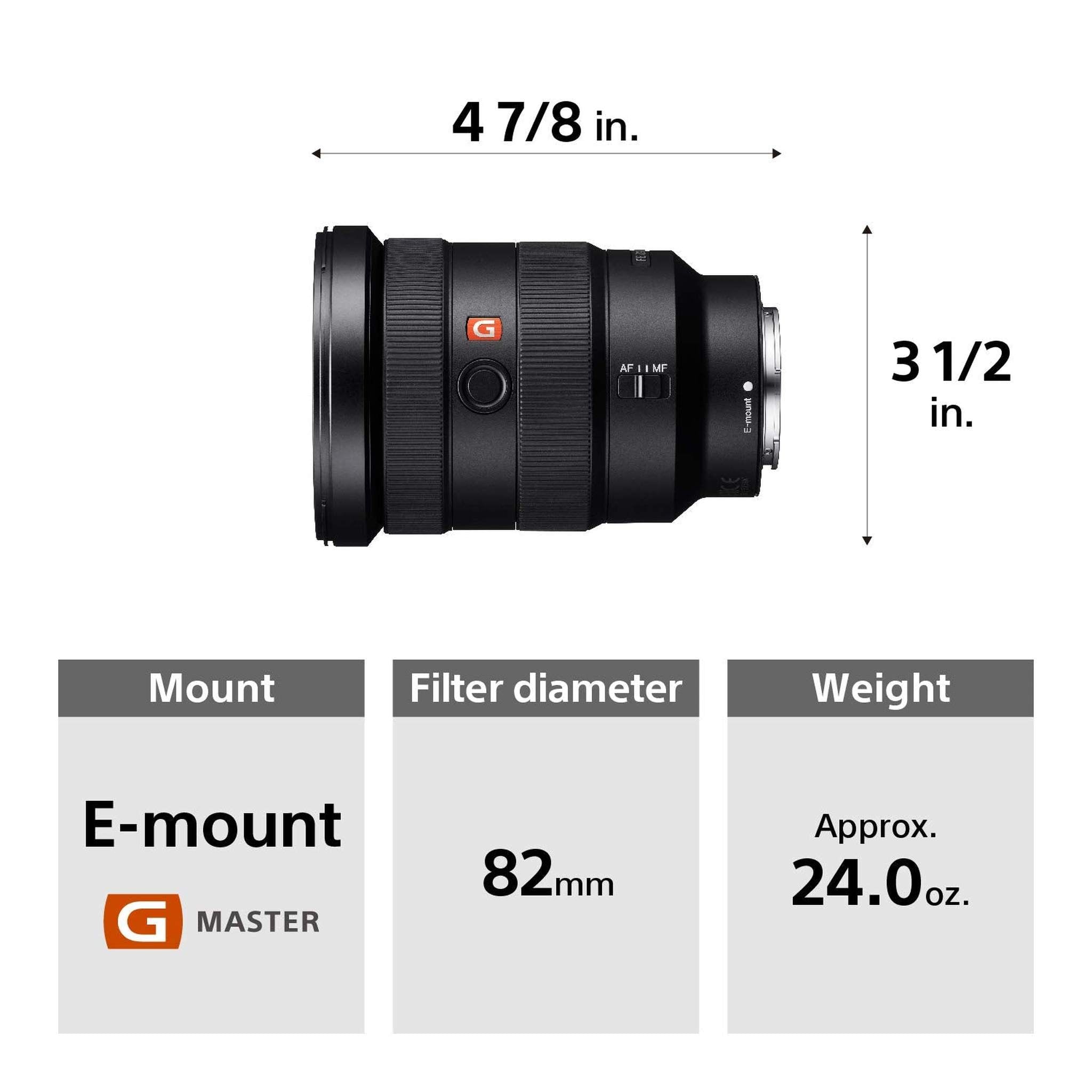 Sony - FE 16-35mm F2.8 GM Wide-angle Zoom Lens SEL1635GM - Used