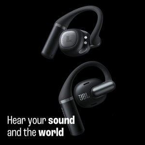 JBL Sense Pro - True Wireless Open-Ear Headphones with Spatial Sound Black
