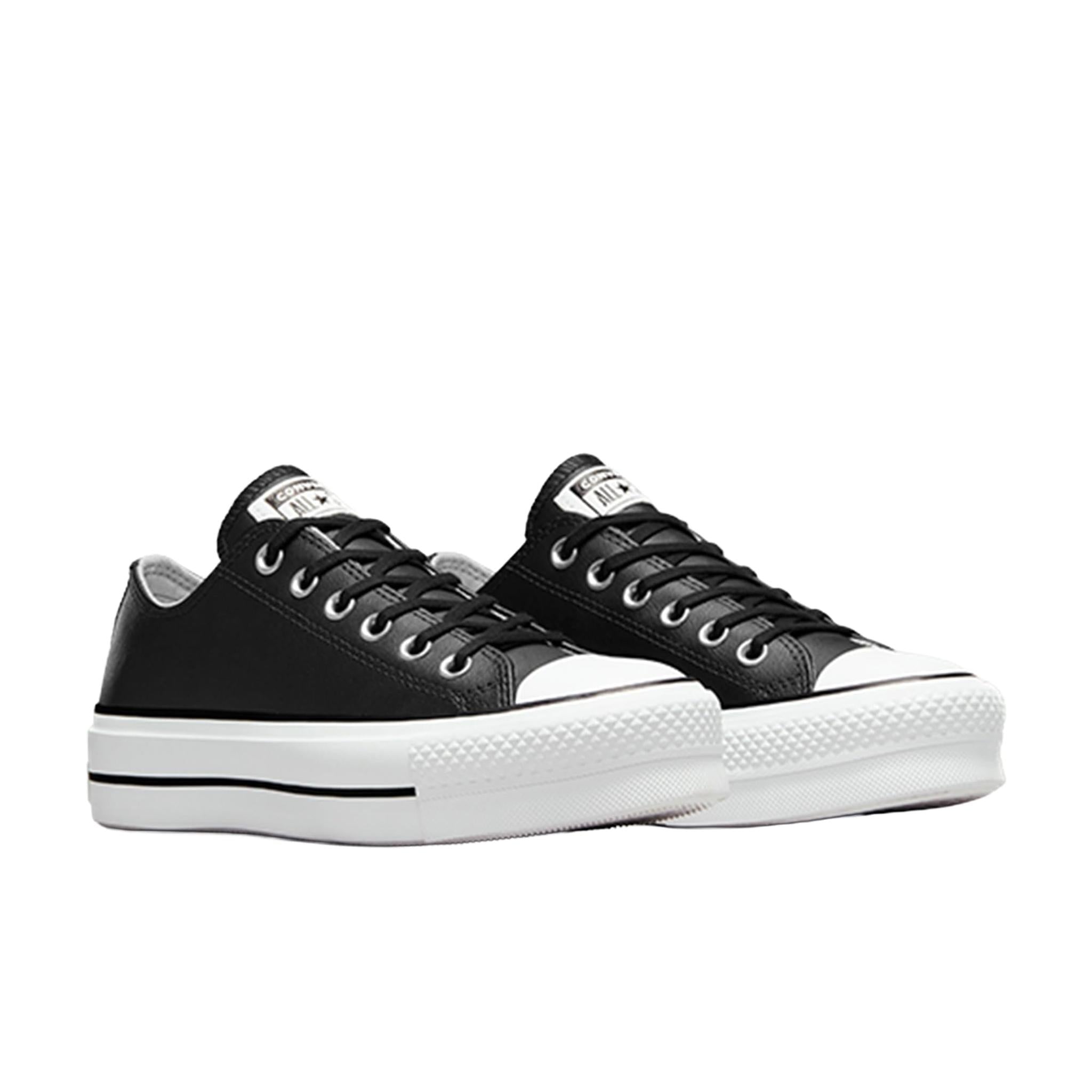 Converse Chuck Taylor All Star Lift Clean -Ox Women's Platform Sneakers, Black, 5 AU