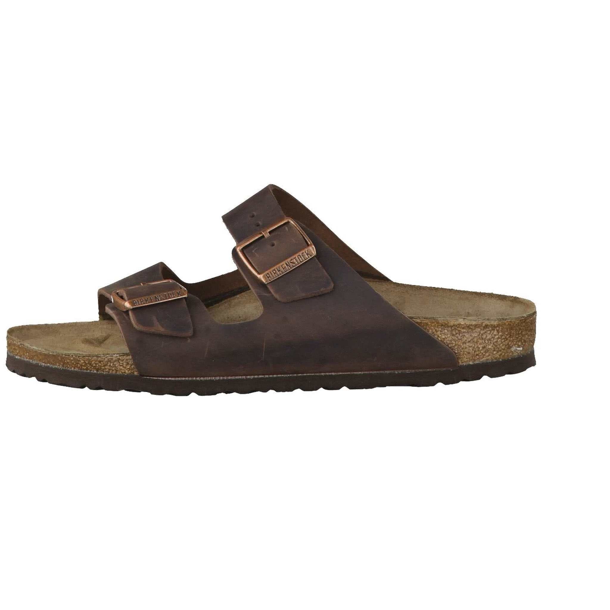 Birkenstock Arizona Leather Narrow Sandal - Women's Habana Oiled Leather, 37.0 Birkenstock