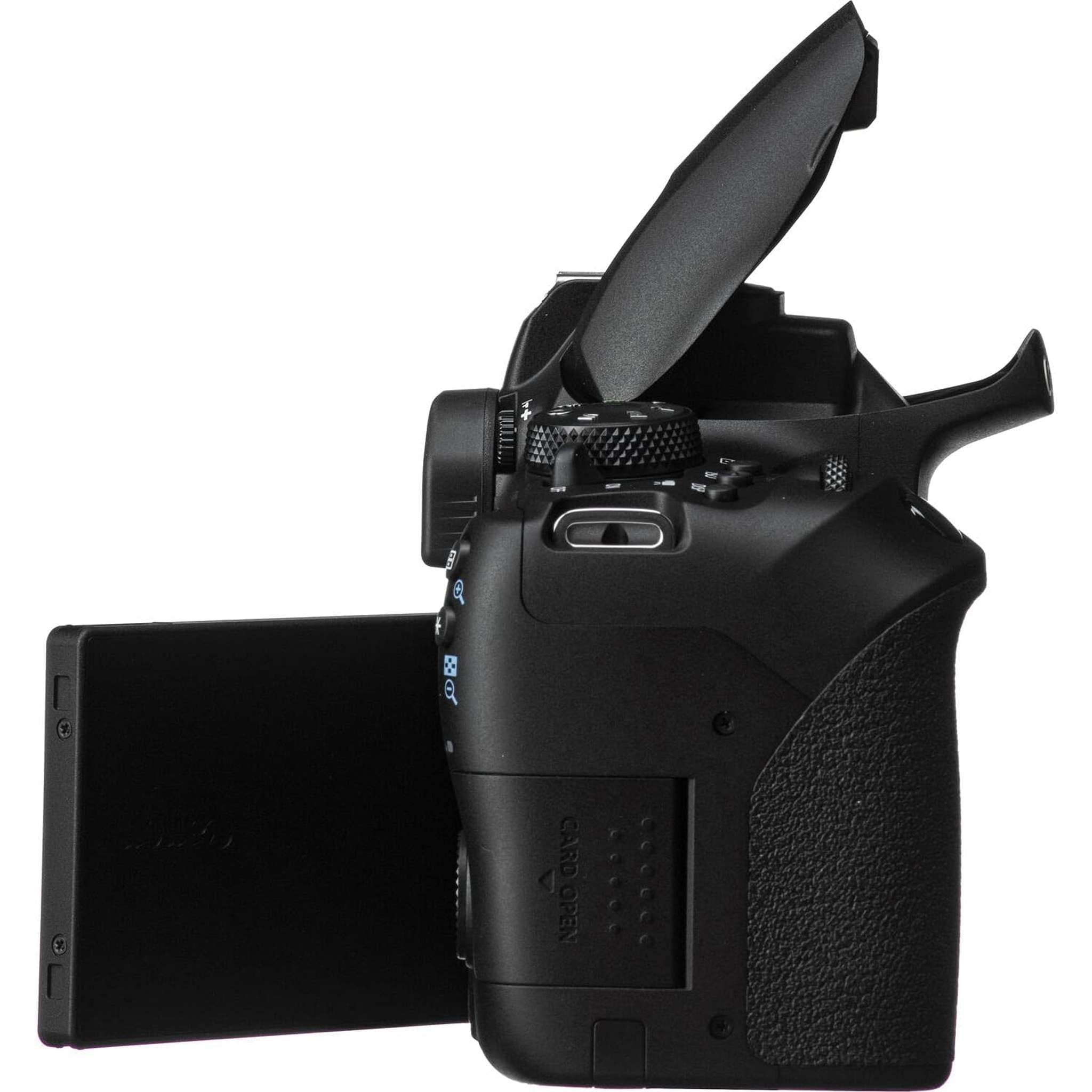 Canon EOS Rebel 850D / T8i DSLR Camera Body Only + Canon EF 50mm Lens + 64GB Advanced Bundle