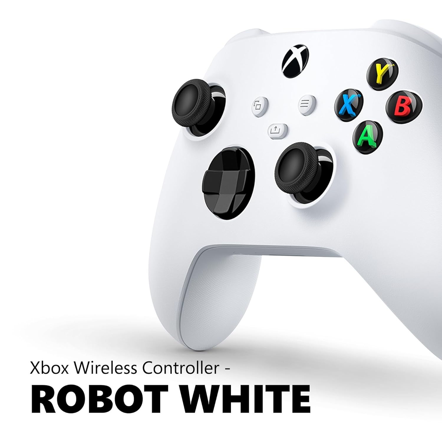 Xbox Wireless Gaming Controller 2025 - Robot White - Play on Xbox, Windows, Android, iOS, FireTV Sticks, Smart TVs, VR Headsets