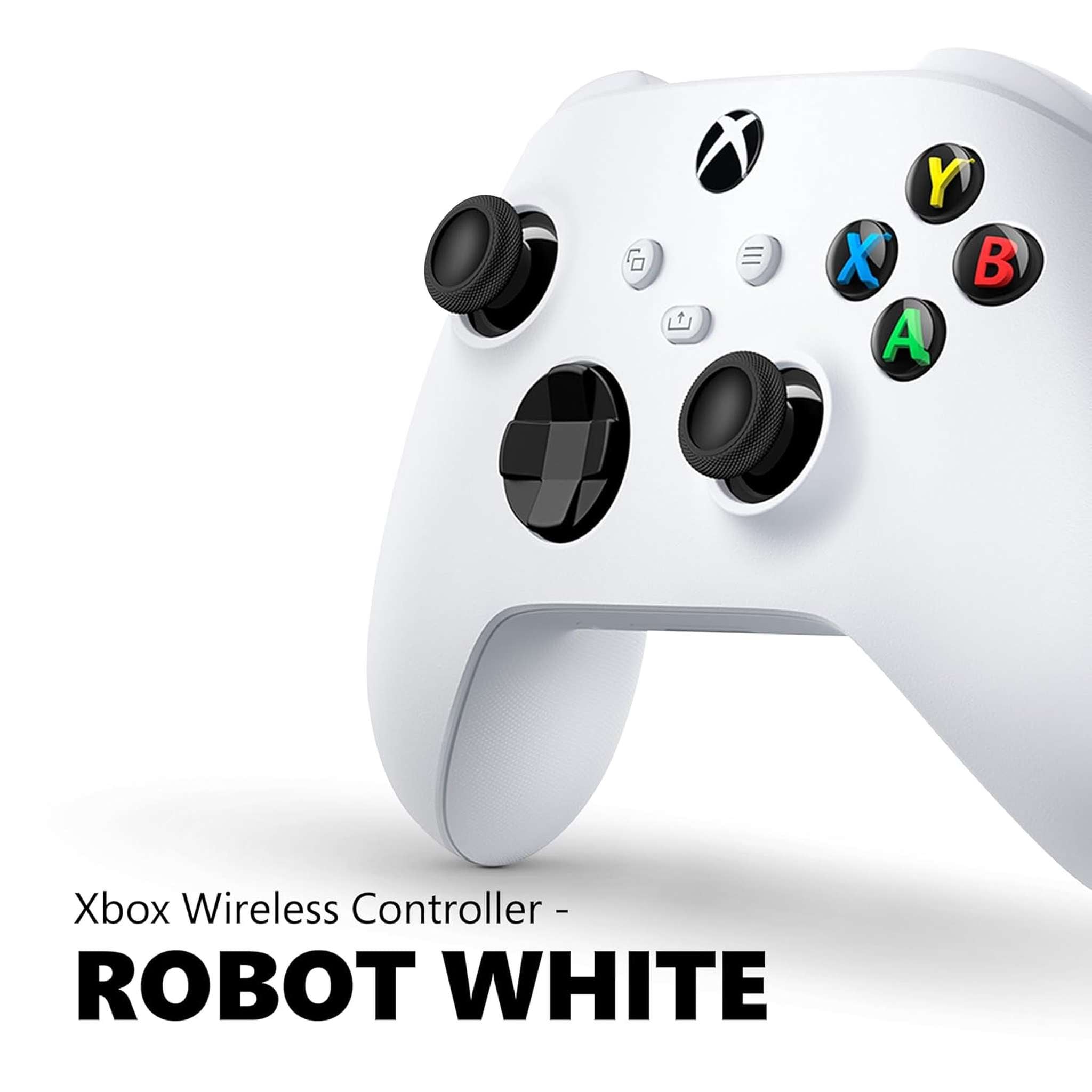 Xbox Wireless Gaming Controller 2025 - Robot White - Play on Xbox, Windows, Android, iOS, FireTV Sticks, Smart TVs, VR Headsets Xbox
