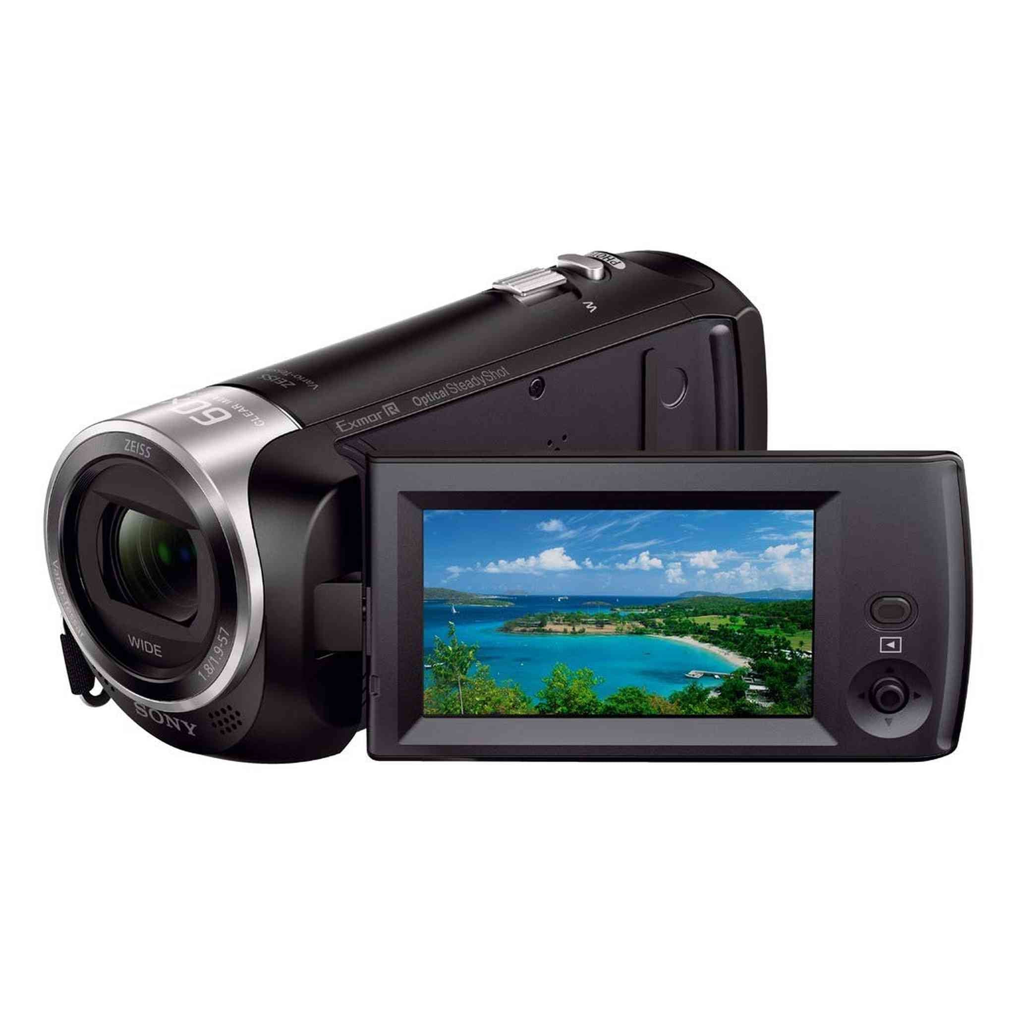 Sony - HDRCX405 HD Video Recording Handycam Camcorder (black) - Used