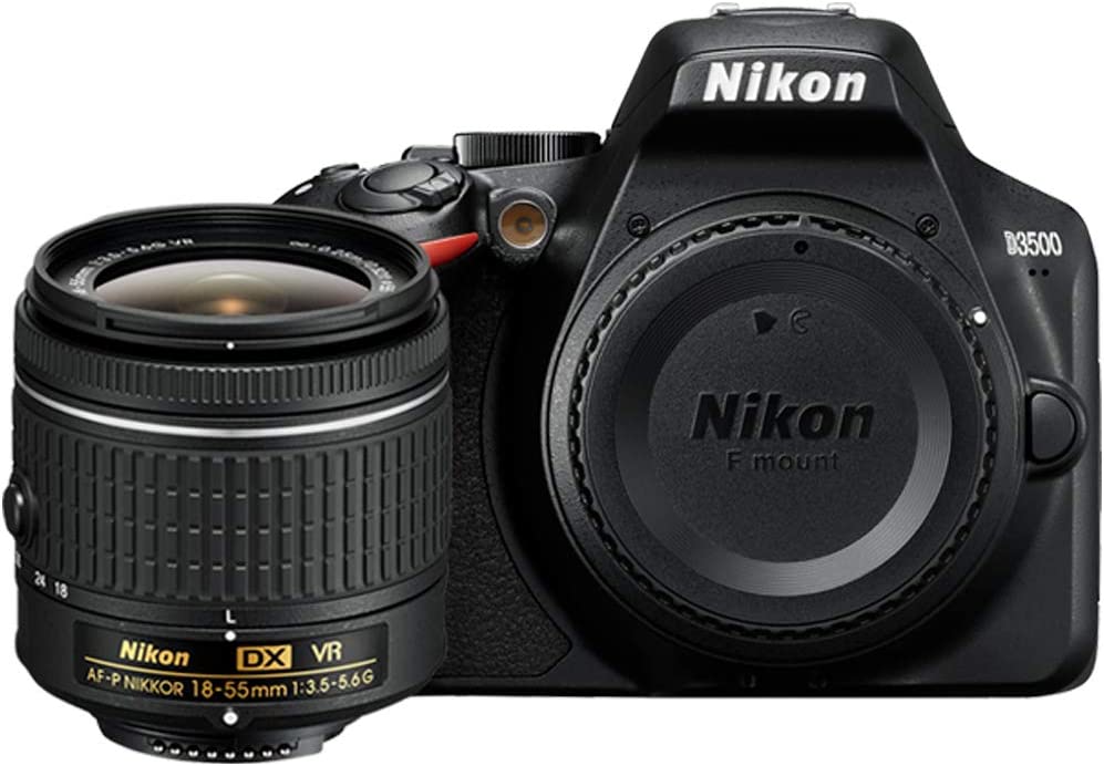 Nikon D3500 24.2MP DX-Format DSLR Digital Camera with 18-55mm Lens - Imported