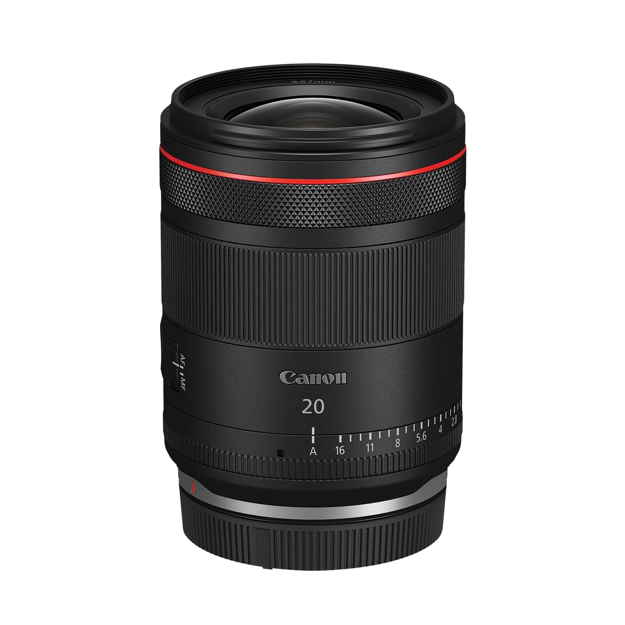 Canon RF20mm F1.4 L VCM, Mirrorless Hybrid Lens, Ultra-Wide Angle Prime, Compatible with Full-Frame & APS-C Mirrorless Cameras, for Photo & Video
