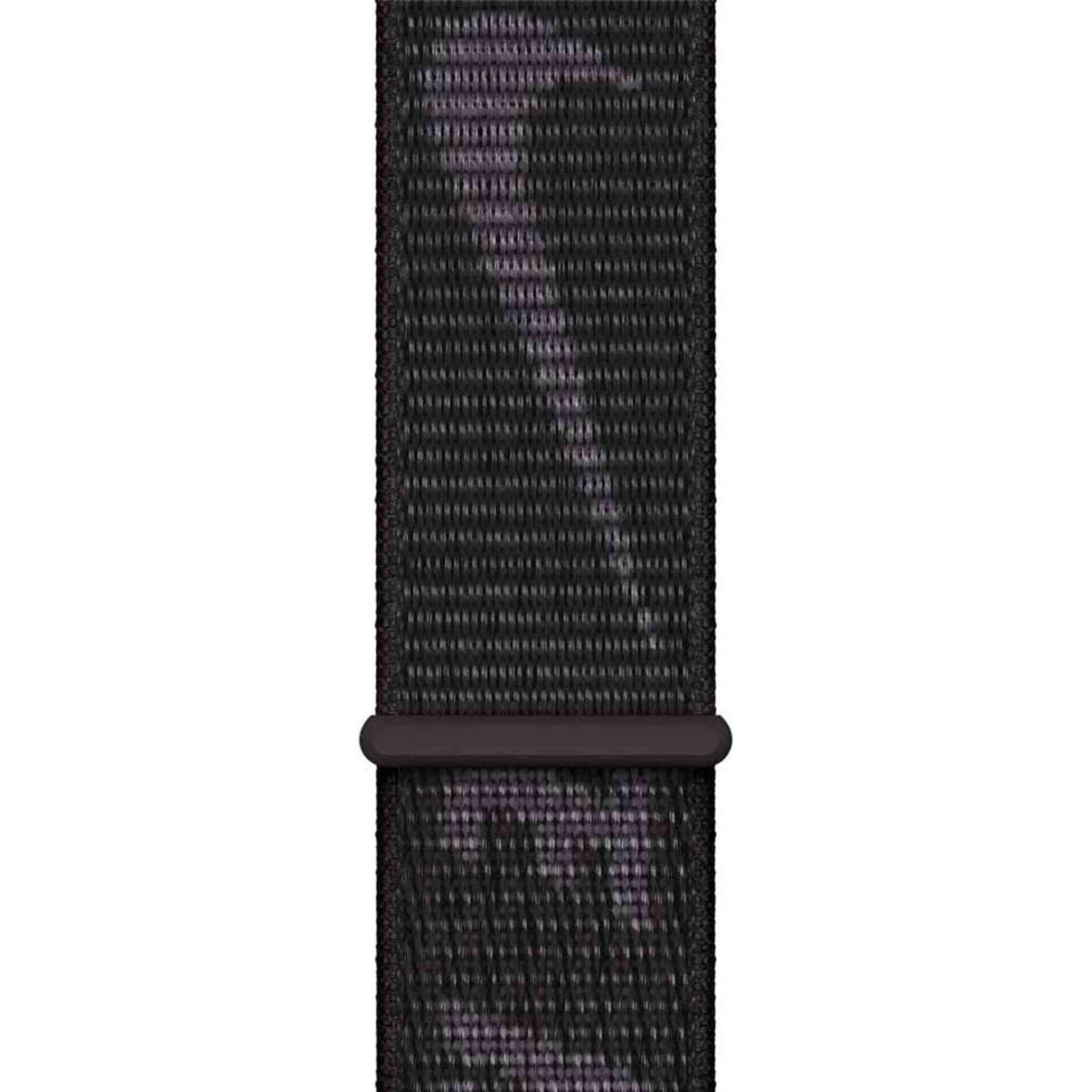 Apple 41mm Black Nike Sport Loop Band, Regular Apple