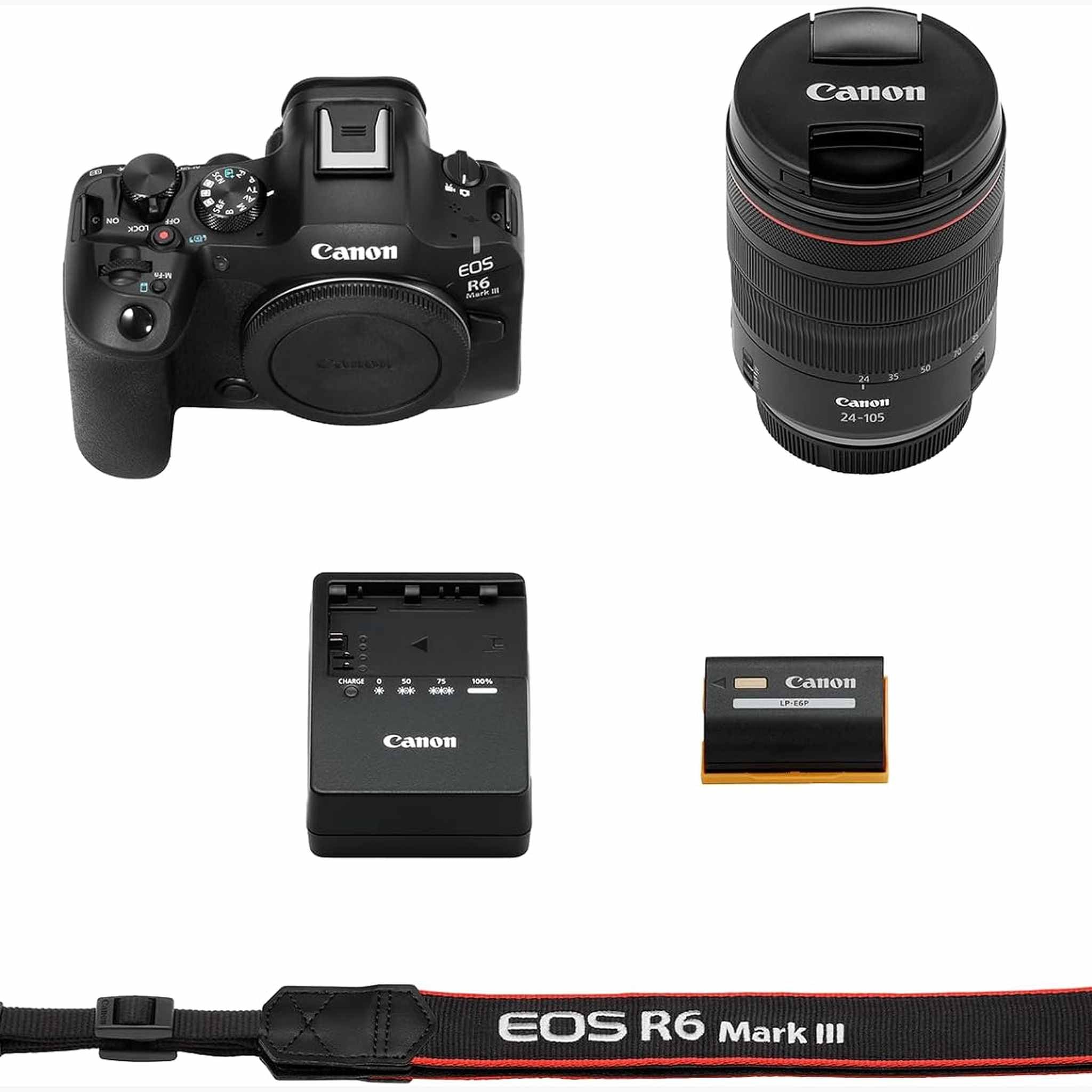 Canon EOS R6 Mark III RF24-105mm F4 L is USM Lens Kit