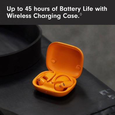 Beats Powerbeats Pro 2 Wireless Bluetooth Earbuds - Noise Cancelling, Heart Rate Monitor, IPX4, Up to 45H Battery & Charging Case, Works with Apple & Android - Electric Orange